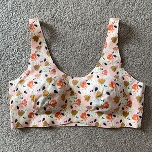 Knix LuxeLift Pullover Bra in Spring Bloom